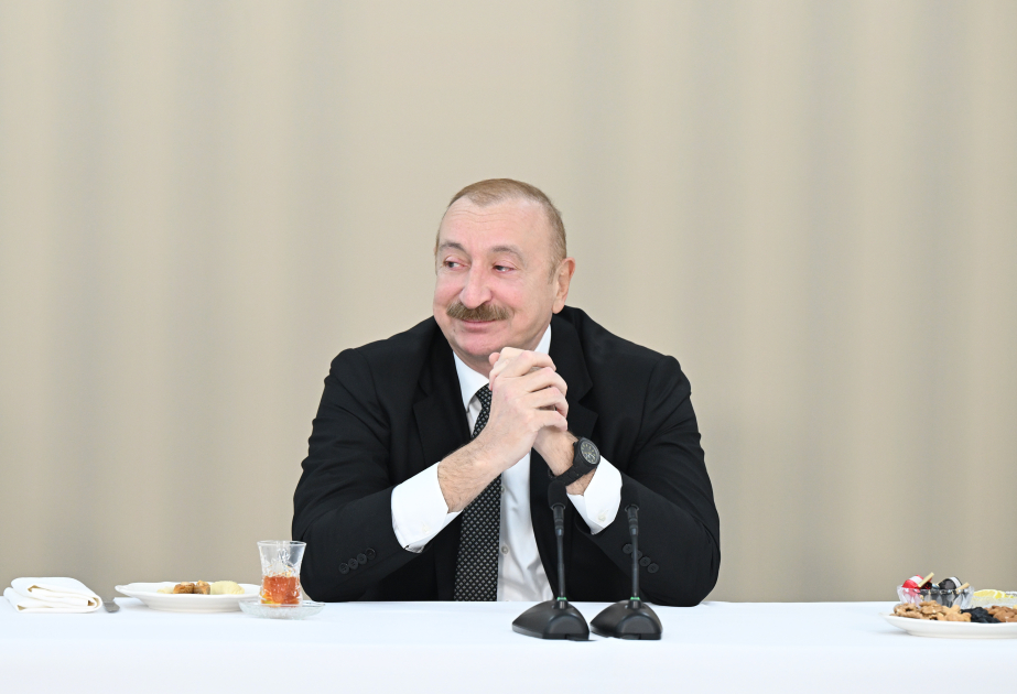 Prezident İlham Əliyev: Bu gün Ağdam rayonunda artıq həyat bərpa edilir