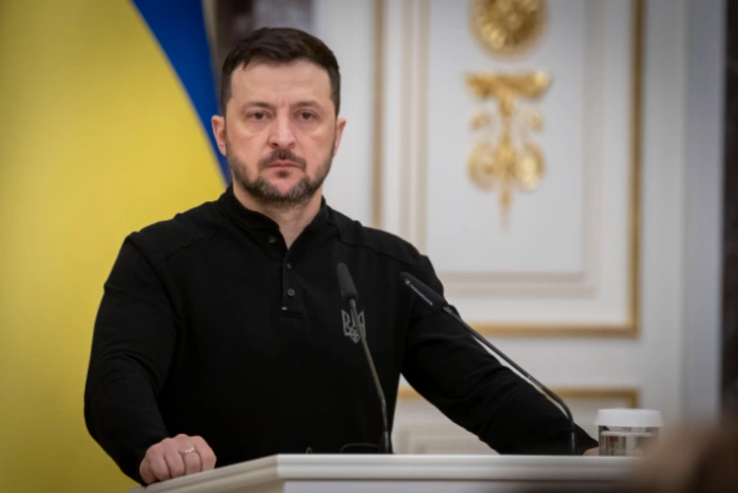 Volodimir Zelenski: Rusiya son sutkada Kiyevə 500 dron və 40 raket atıb