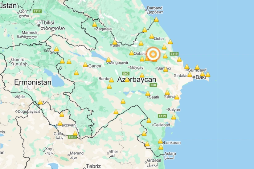 Şamaxı rayonunda zəlzələ qeydə alınıb