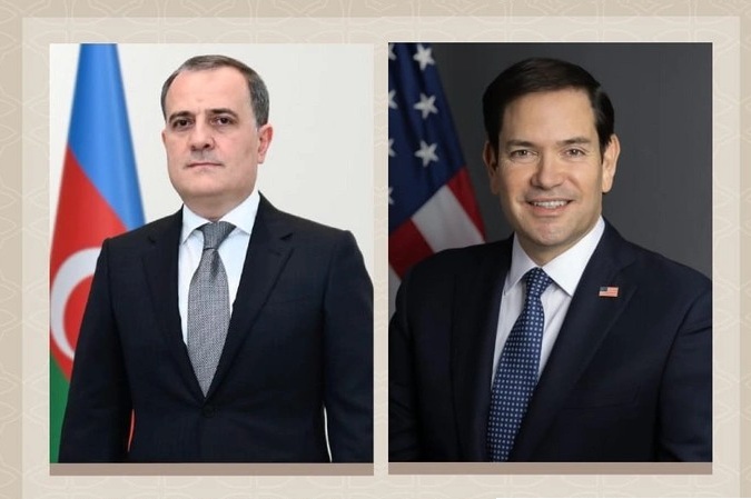 Ceyhun Bayramov Marko Rubio ilə Azərbaycan-Ermənistan normallaşma prosesini müzakirə edib