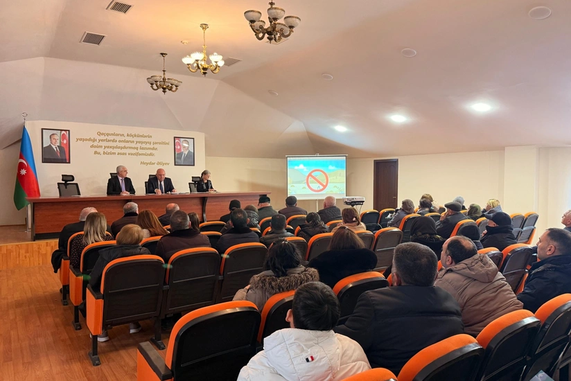 Azad edilən ərazilərə qayıdan sakinlər mina təhlükəsi ilə bağlı maarifləndirilib