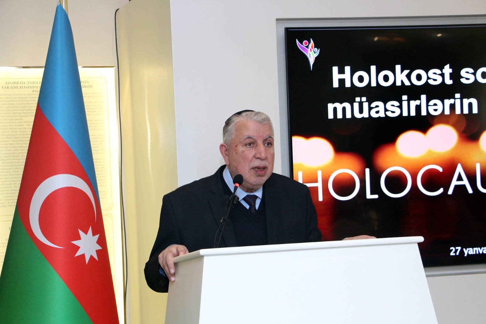 “Holokost soyqırımı müasirlərin gözü ilə” adlı tədbir keçirilib - FOTO