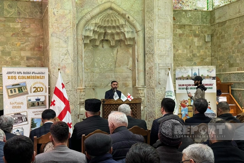 Qardabanidə tarixi Marağa məscidi yenidənqurmadan sonra istifadəyə verilib