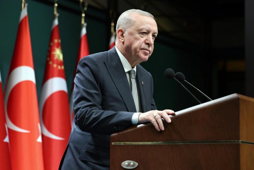 Ərdoğan İlham Əliyevi "Zayed İnsan Qardaşlığı Mükafatı" alması münasibətilə təbrik edib