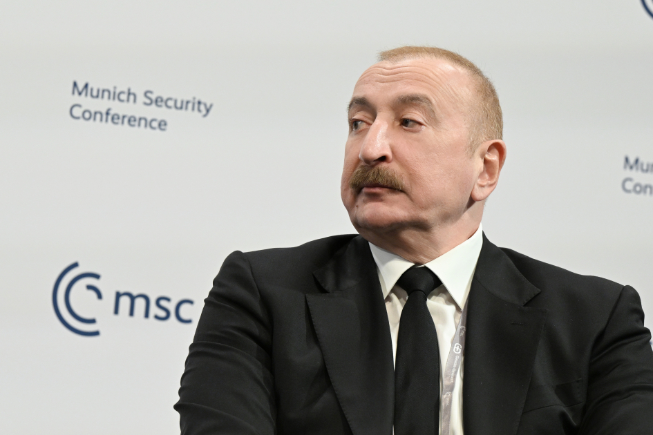 Prezident İlham Əliyev Münxendə panel müzakirələrdə iştirak edib - YENİLƏNİB