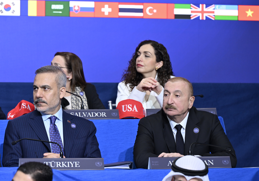 Prezident İlham Əliyev Vaşinqtonda Sülh Şurasının ilk iclasında iştirak edib - YENİLƏNİB-3