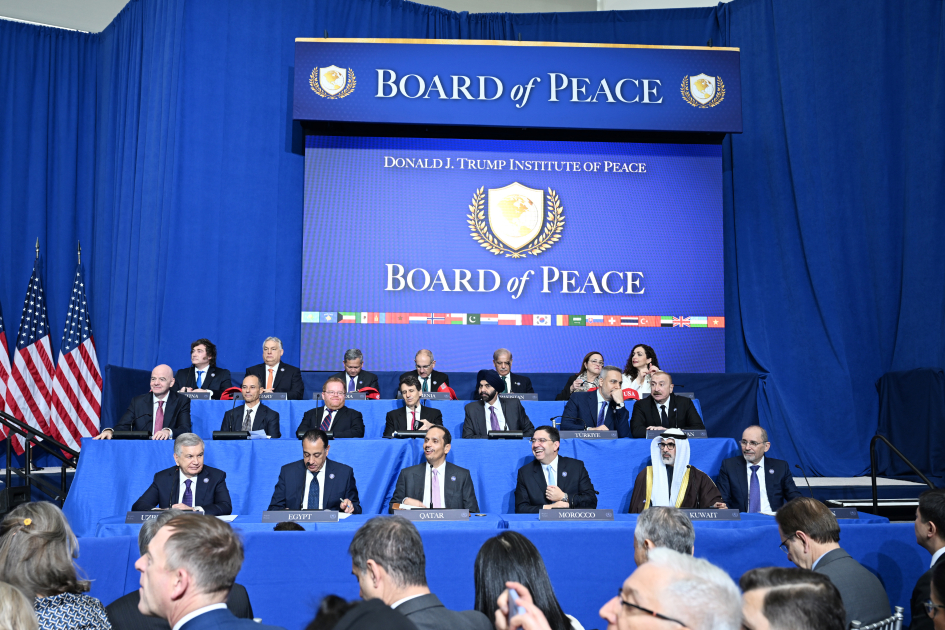 Prezident İlham Əliyev Vaşinqtonda Sülh Şurasının ilk iclasında iştirak edib - YENİLƏNİB-3