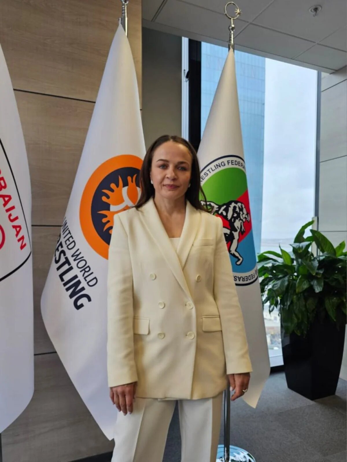 Maria Stadnik appointed senior coach of Azerbaijan's junior wrestling teams