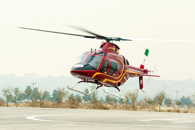 İranda baş verən helikopter qəzasında itkilər var
