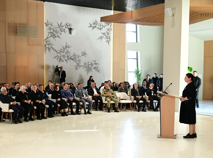 Prezident İlham Əliyev Xocalı Soyqırımı Memorialının açılışında iştirak edib