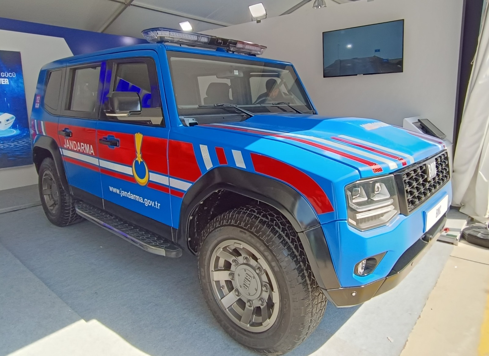 Türkiyənin ilk zirehli SUV modelləri istifadəyə verilir