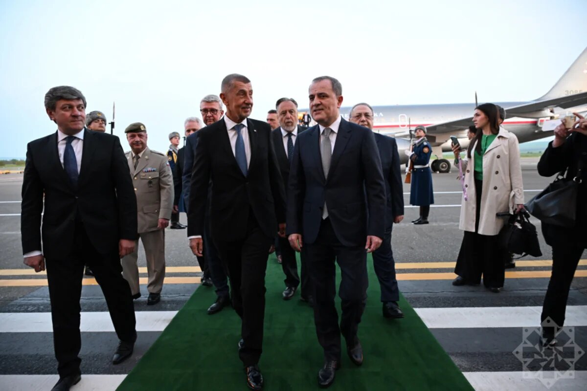 Çex Respublikasının Baş naziri Andrey Babiş Azərbaycana rəsmi səfərə gəlib