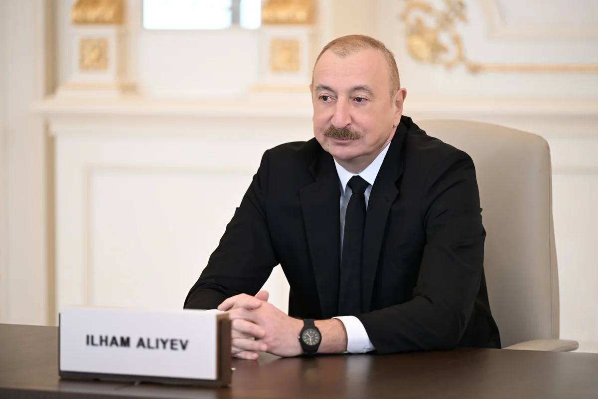 İlham Əliyev "Avropa Siyasi Birliyi"nin toplantısında videobağlantı formatında çıxış edib - YENİLƏNİB