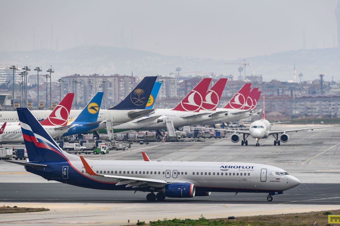     Rusiyada bağlanan hava limanlarında uçuşlar bərpa edilib