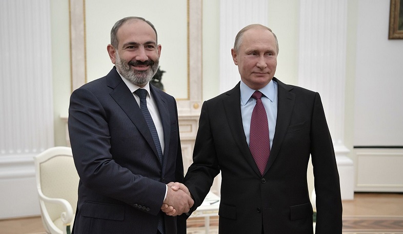 Putin və Paşinyan regional iqtisadi əməkdaşlığı dəyərləndirib