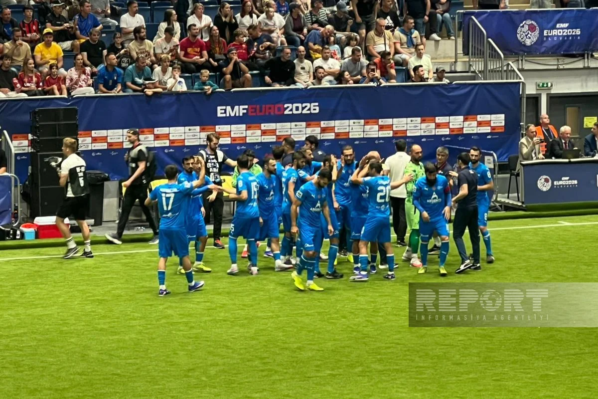 Azərbaycanın minifutbol millisi Avropa çempionu olub